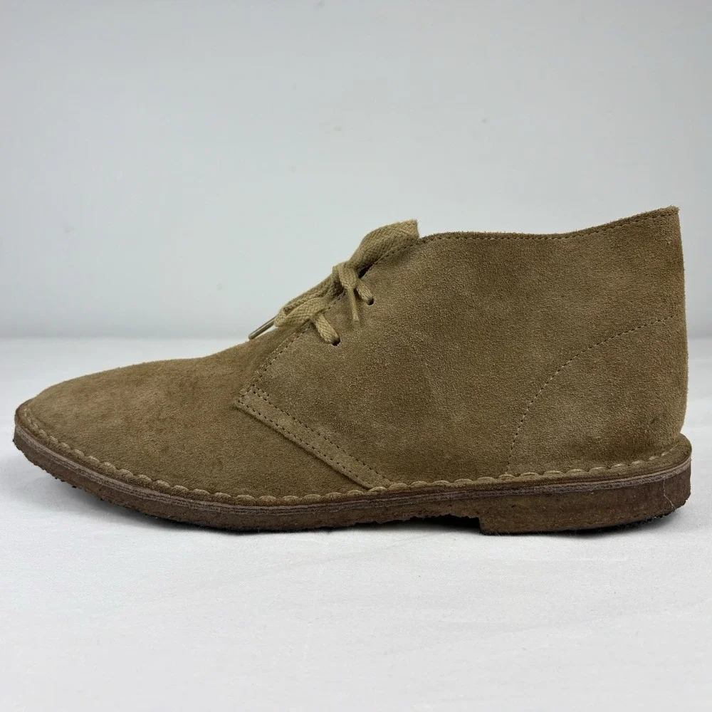 J. Crew MacAlister Suede Leather Desert Chukka Boots Crepe Sole 10M Italy